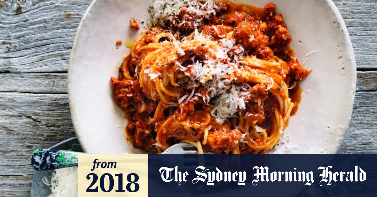 Adam Liaw's white fish spaghetti bolognese, and Paris custard pie